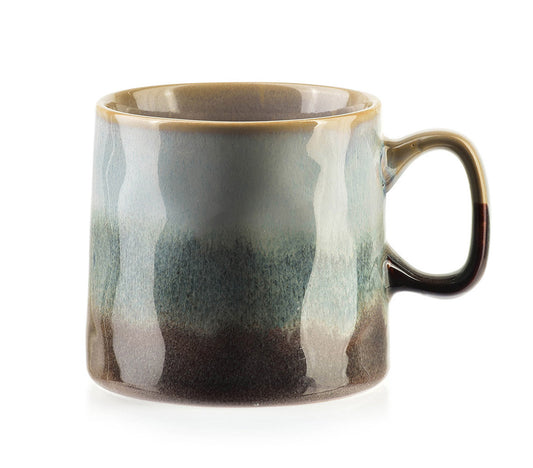 Lotta Boho Porcelain Mug, Blue - DECOR PETIT