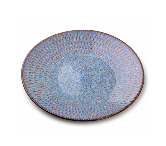 Assiette plate Erica, gris - DECOR PETIT