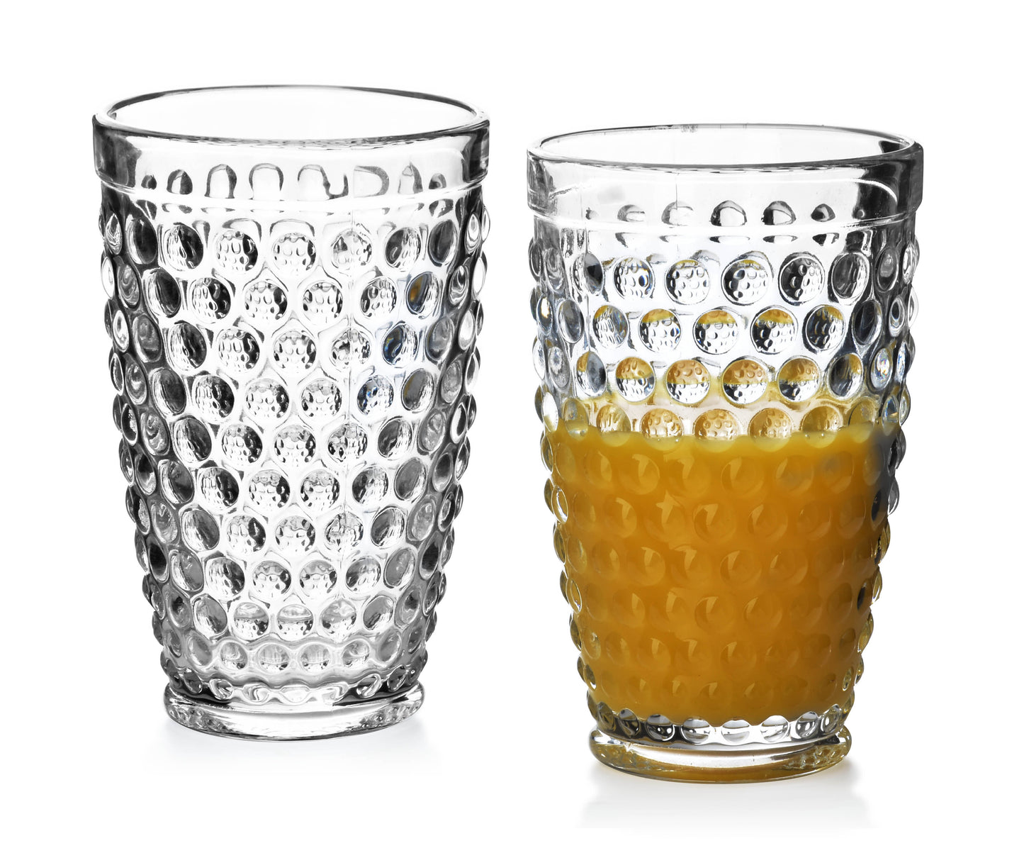 Elise Dots Set of 6 Beverage Glasses - DECOR PETIT