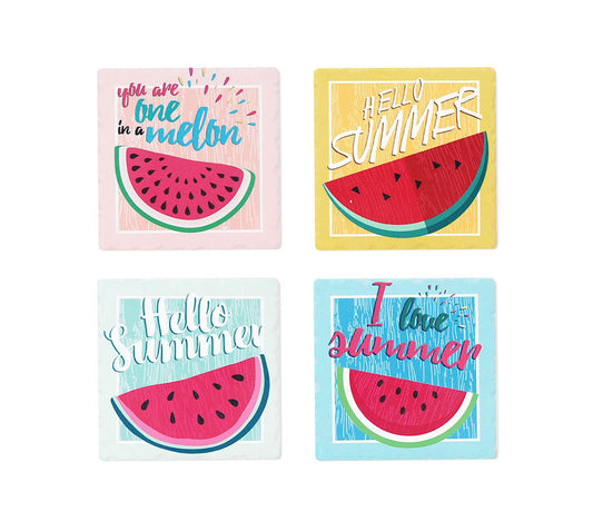 June Summer Themed Coaster Set - DECOR PETIT