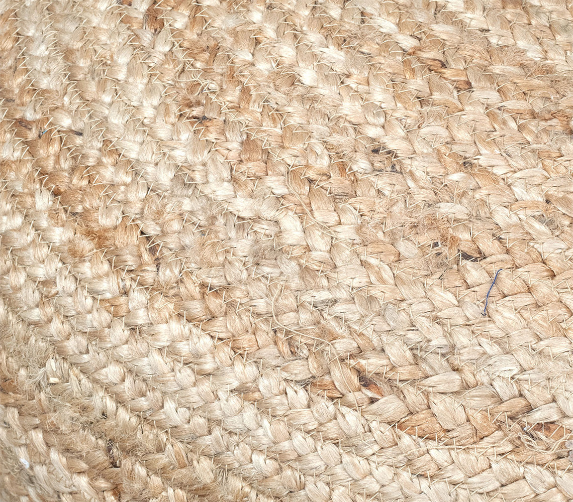 Ambrosia Natural Jute Puff - DECOR PETIT