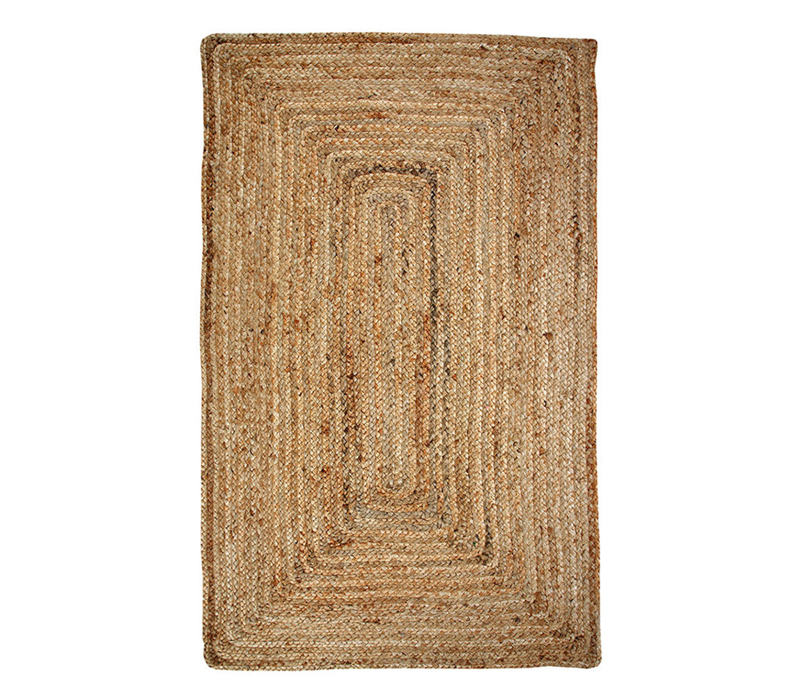 Aja Natural Jute Rug, 90x150 cm. - DECOR PETIT