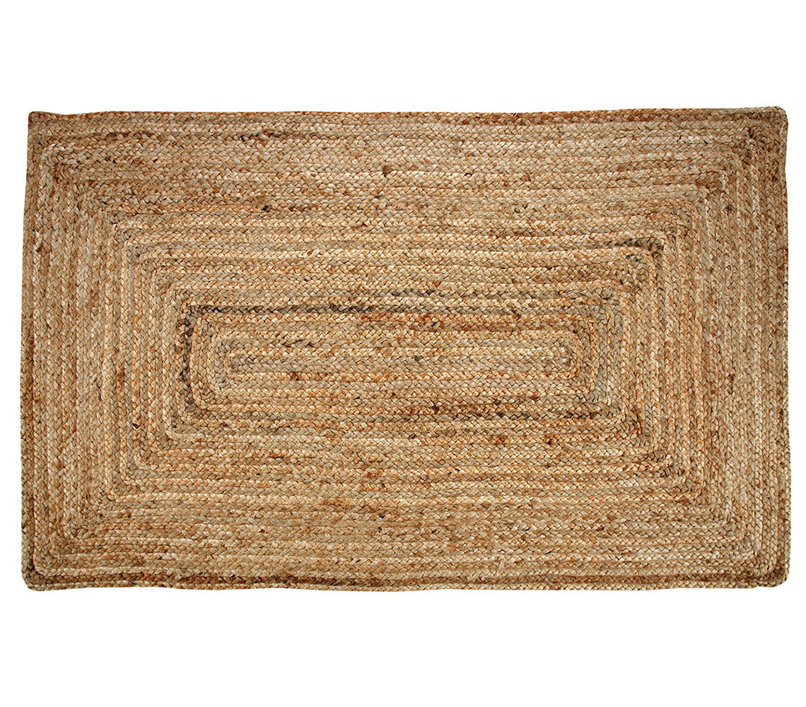 Tapis Aja en jute naturel, 90x150 cm. - DECOR PETIT