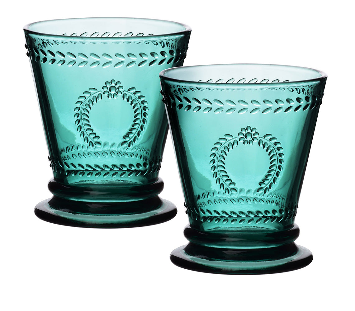 Ecila Dark Set of 2 Beverage Glasses - DECOR PETIT