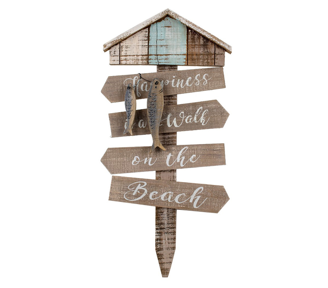 Strand Houten Wandbord - DECOR PETIT