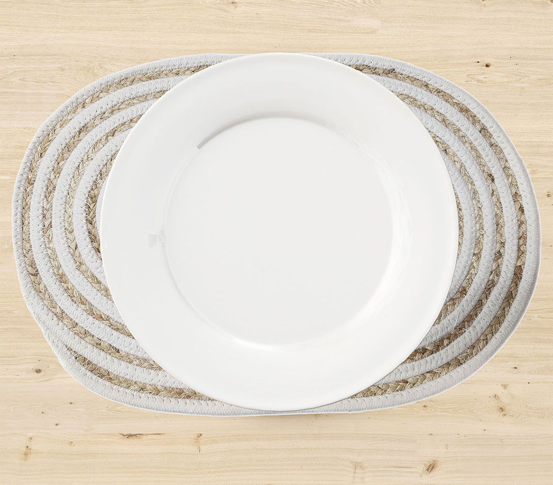 Set de Table Harmonie Beige&Blanc - DECOR PETIT