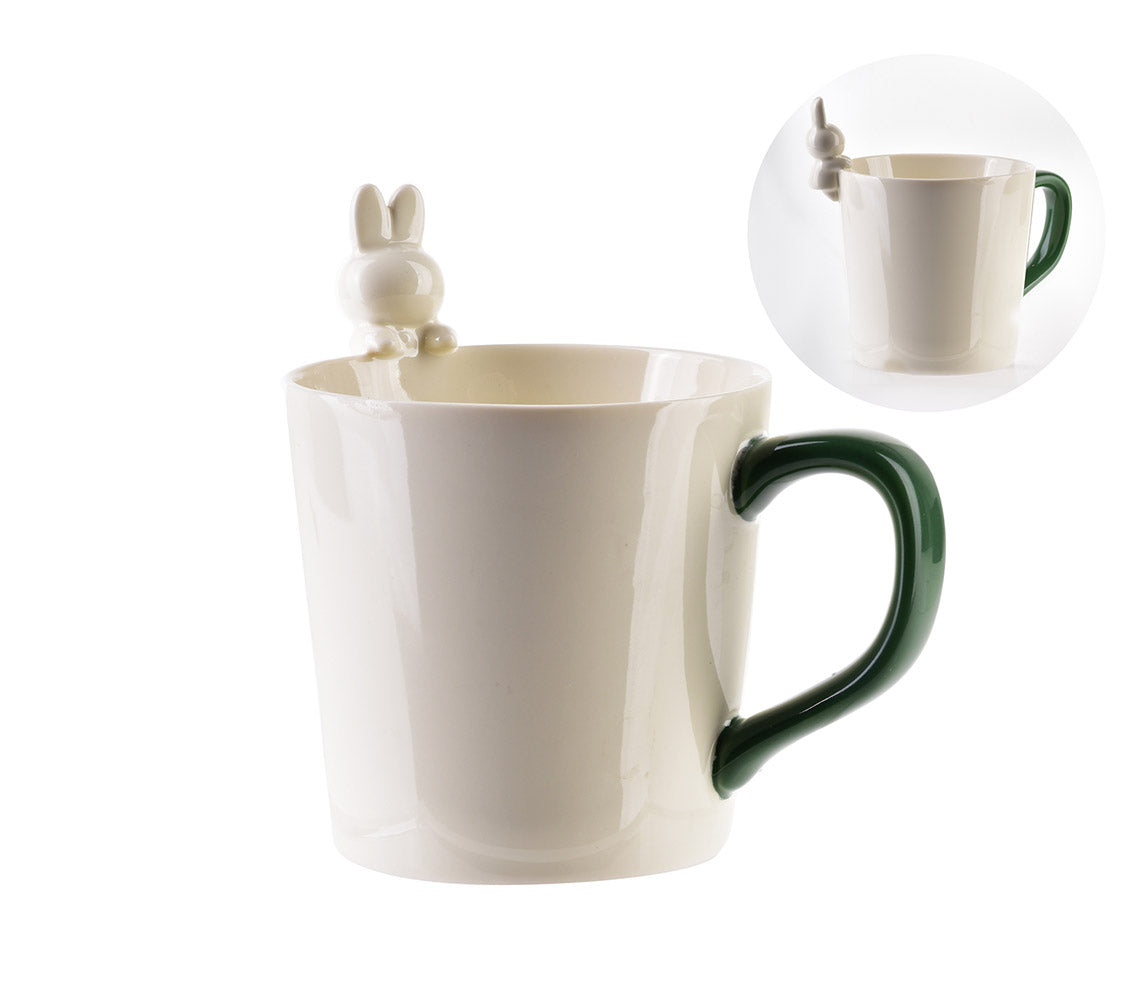 Basic-Tasse mit Kaninchenmotiv - DECOR PETIT