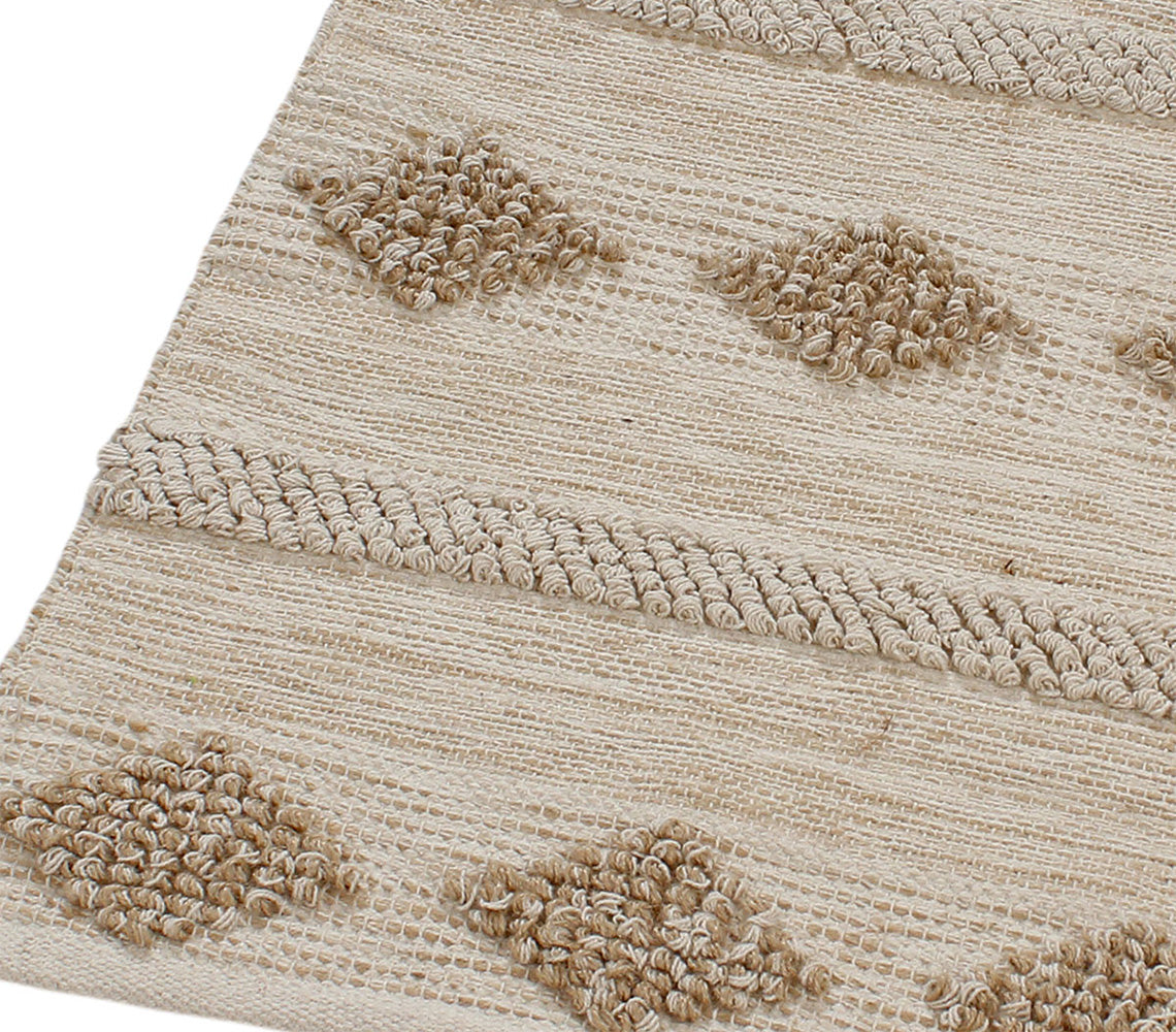 Alfombra Briar Yute Natural, 55x85 cm. - DECOR PETIT