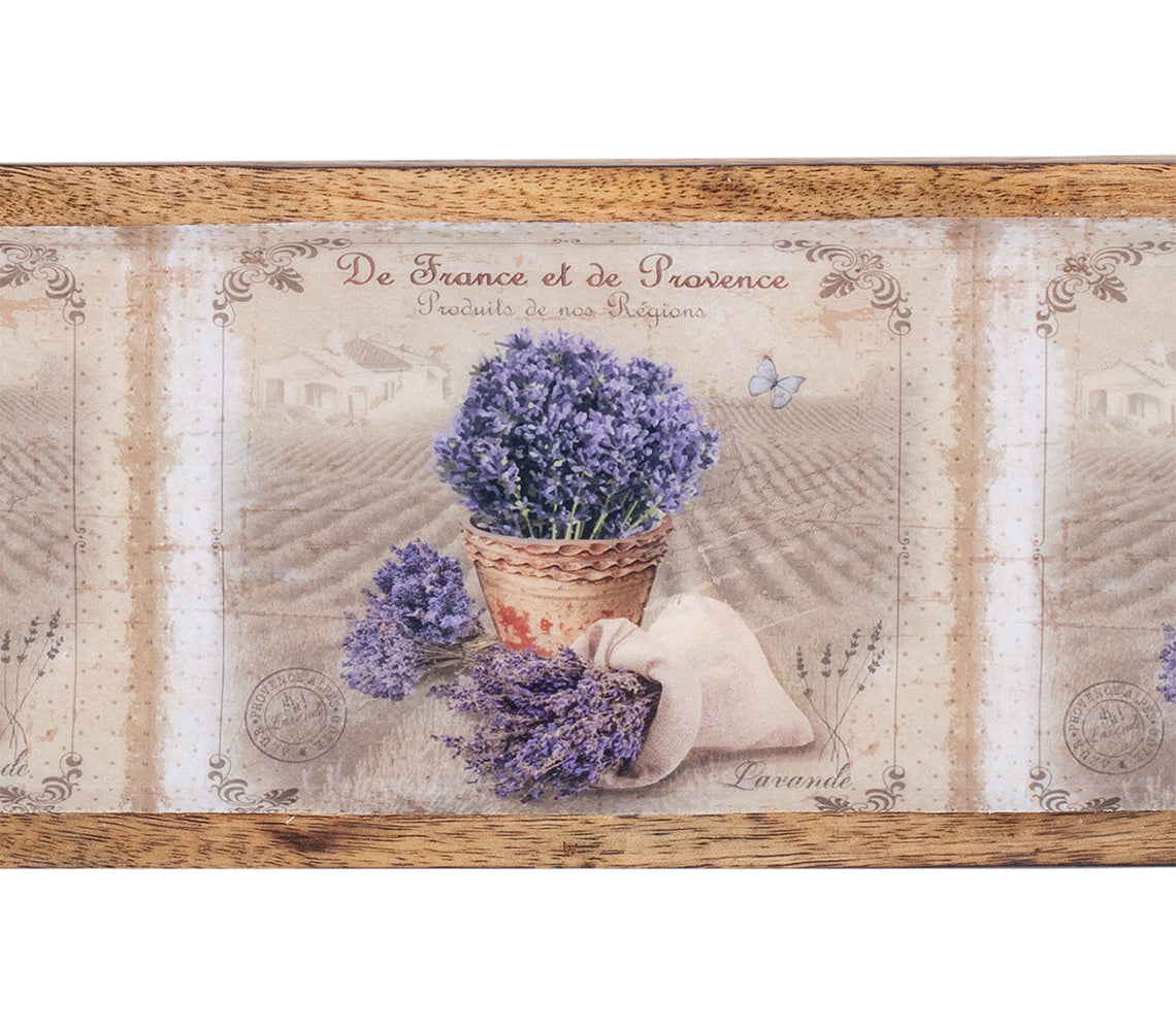 Lavender Oval Service Platter - DECOR PETIT