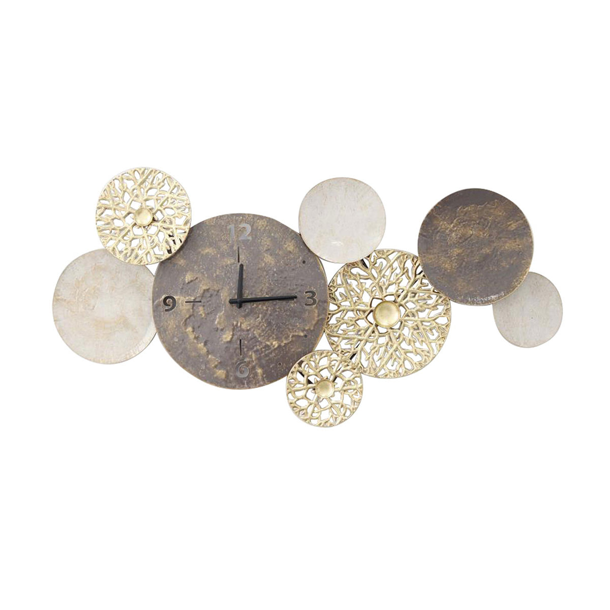 Adorno Reloj de Pared Elegancia Atemporal - DECOR PETIT