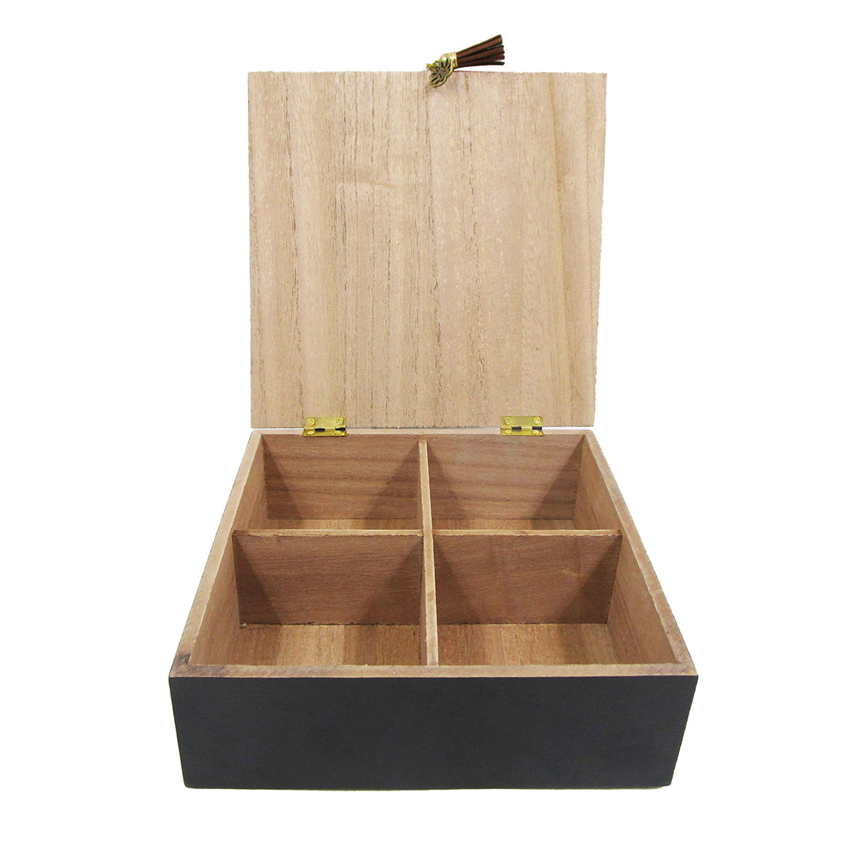 Caja Té Jasmine con 4 Divisiones - DECOR PETIT