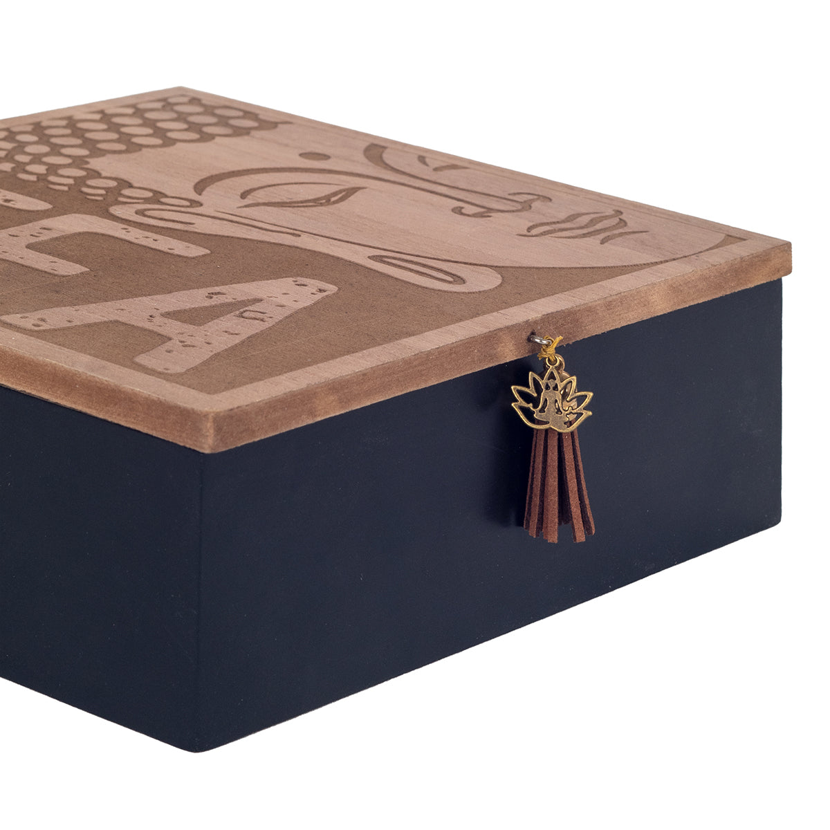 Jasmine Tea Box with 4 Divisions - DECOR PETIT