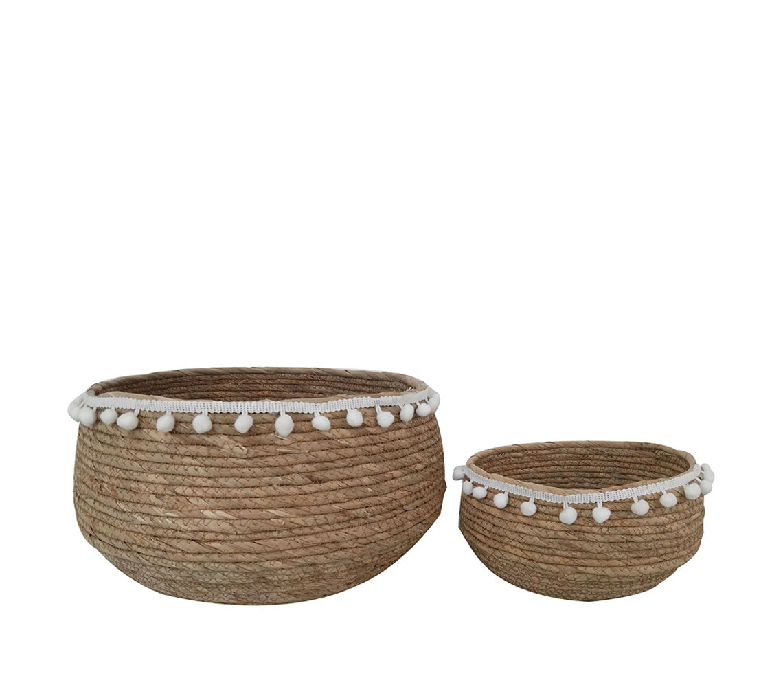 Aja Natural Basket Set - DECOR PETIT