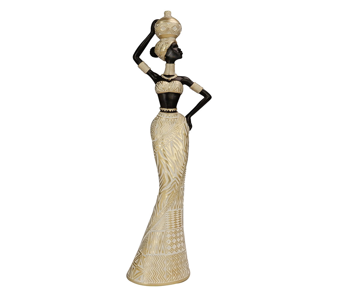 Figura Decoración Mujer Africana Johari I - DECOR PETIT