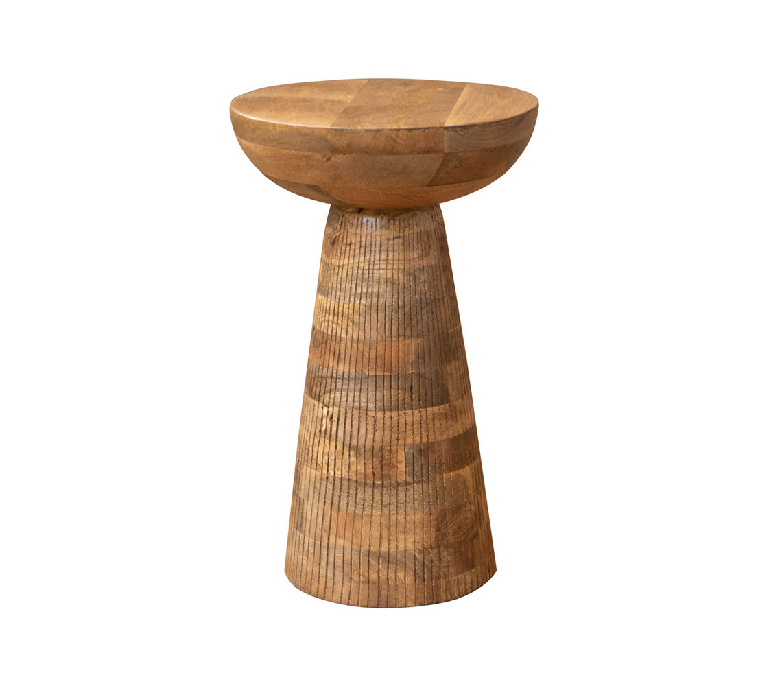 Tabouret en bois de manguier Chandrak - DECOR PETIT