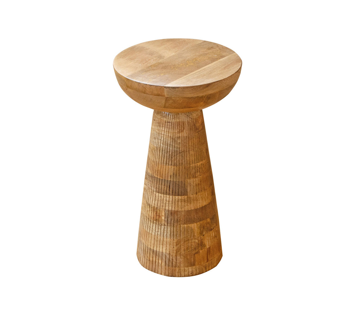 Tabouret en bois de manguier Chandrak - DECOR PETIT