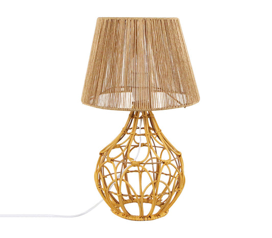 Luna Fallow Table Lamp, Beige  - DECOR PETIT