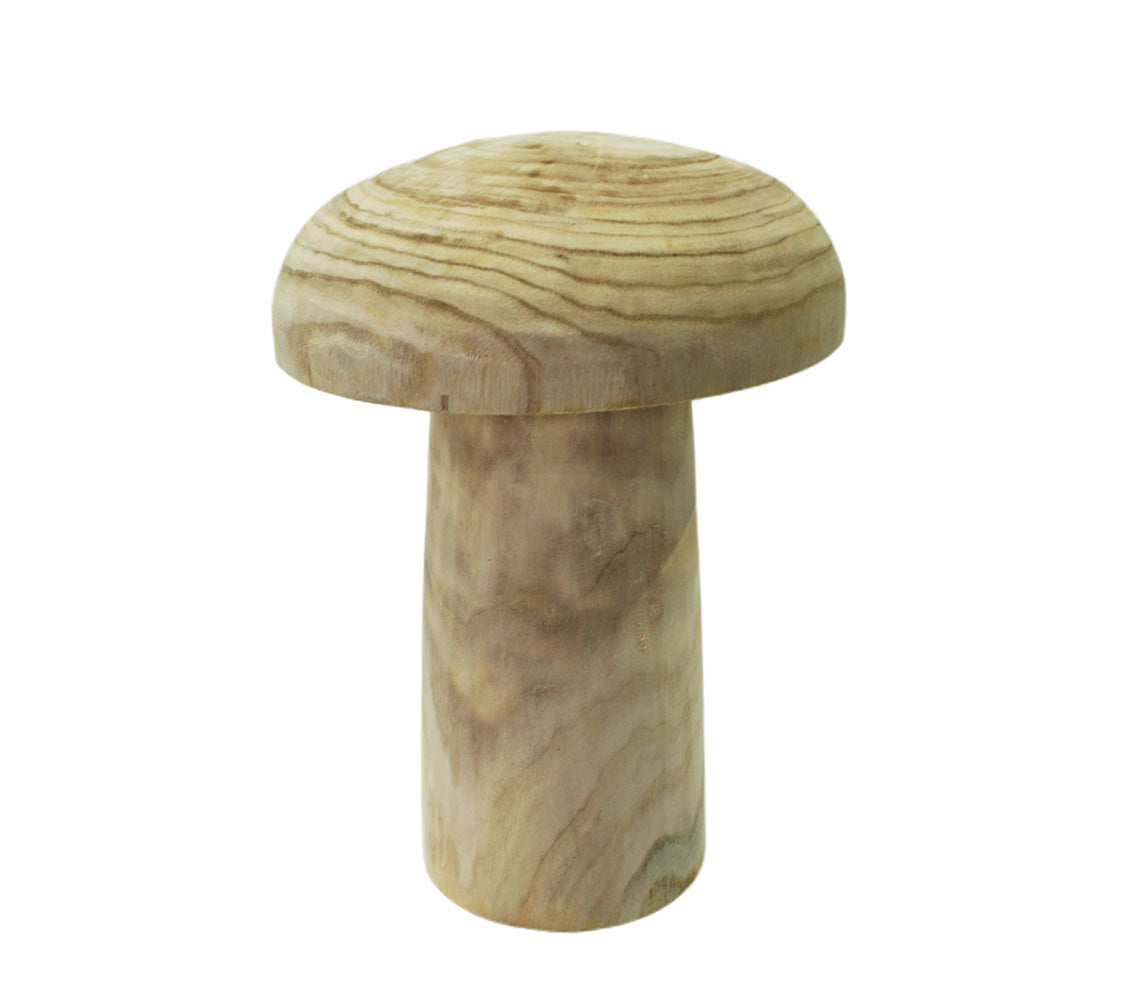 Paulownia Mushroom Wooden Stool - DECOR PETIT