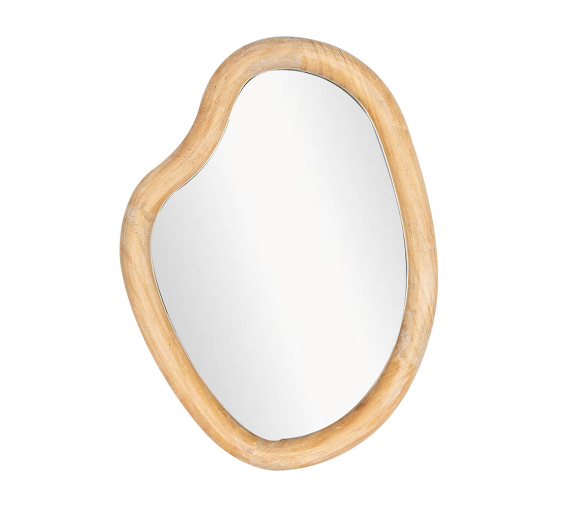 Lydia Sand Squiggle Mirror - DECOR PETIT