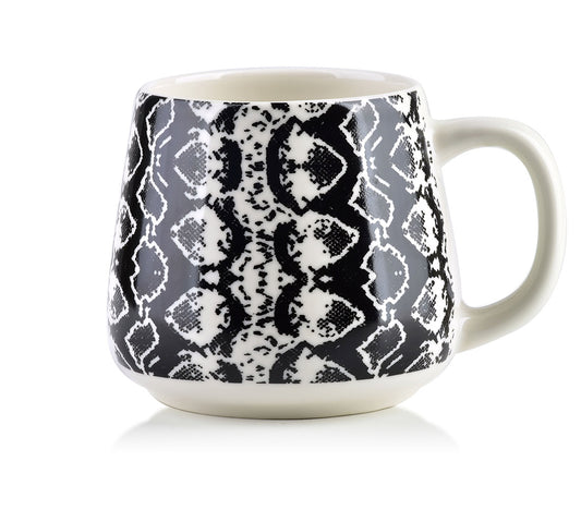 Wild Porcelain Snake Print Mug - DECOR PETIT