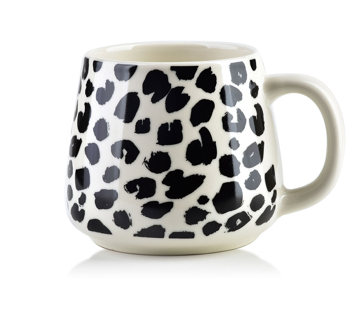 Tazza con stampa leopardata in porcellana Wild - DECOR PETIT