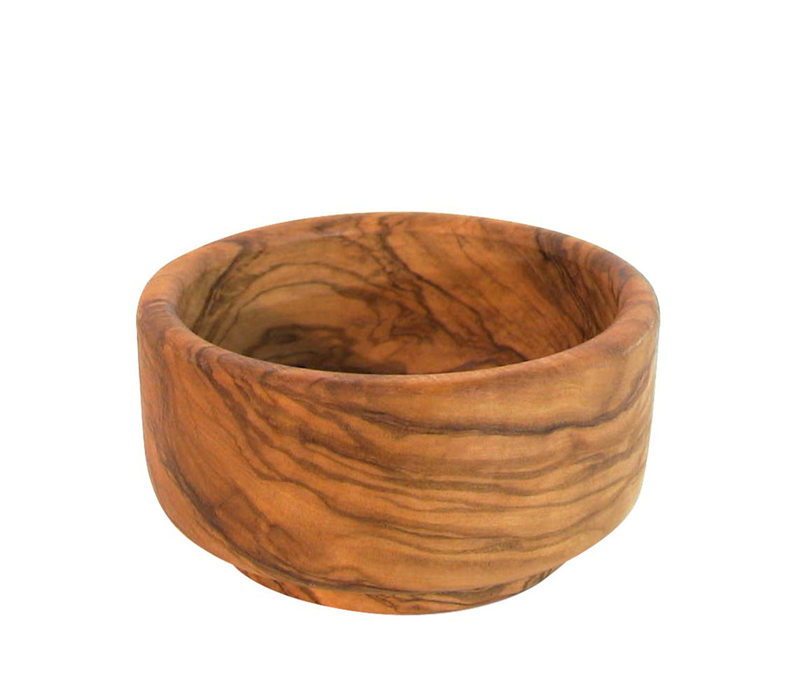 Indigo Olive Wood Salad Bowl - DECOR PETIT