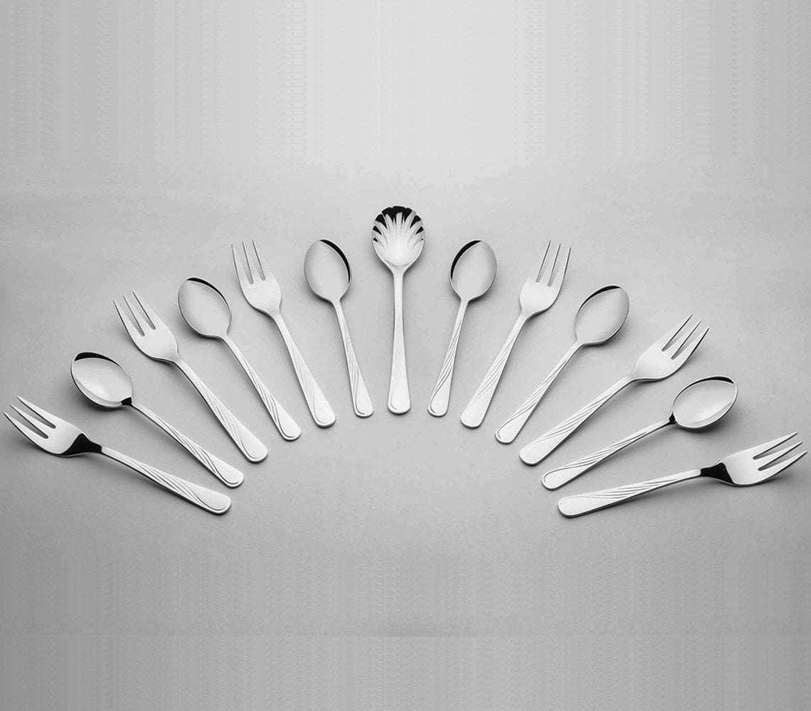 Celestia Silver 68pcs Cutlery Set - DECOR PETIT