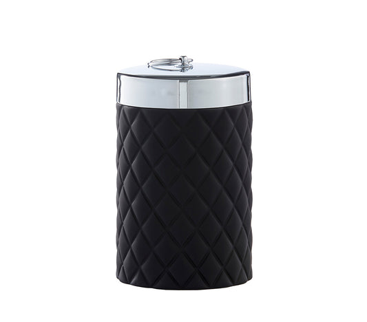 Portia Black Jar, 14 cm. - DECOR PETIT