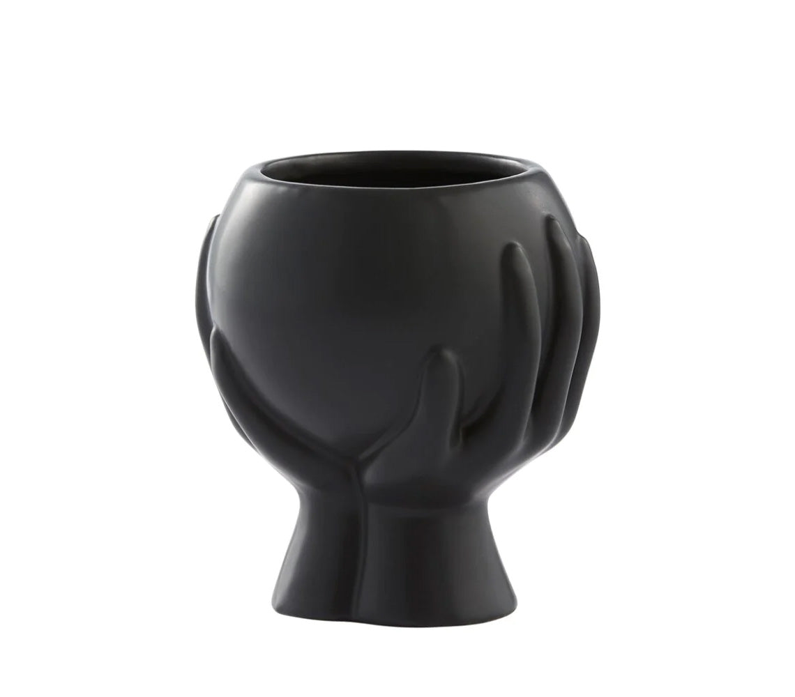 Vaso da fiori Haniya, Nero - DECOR PETIT