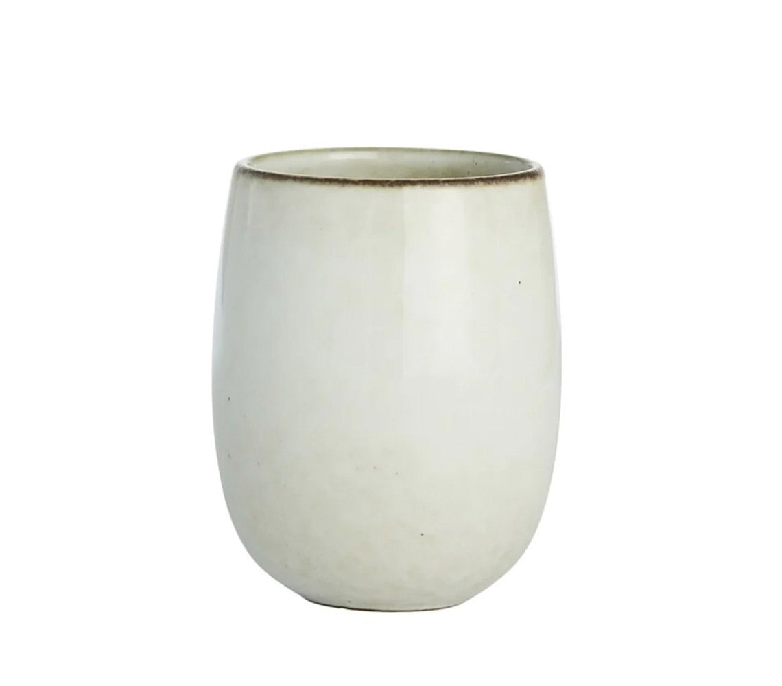 Amera Becher ohne Henkel, White Sands - DECOR PETIT