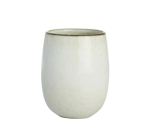 Amera Becher ohne Henkel, White Sands - DECOR PETIT