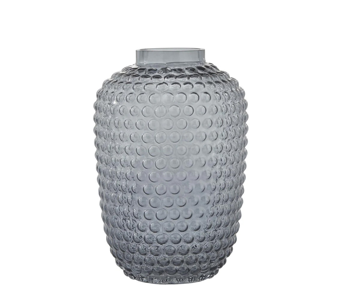 Lange Vase Dorinia, Dunkelgrau - DECOR PETIT