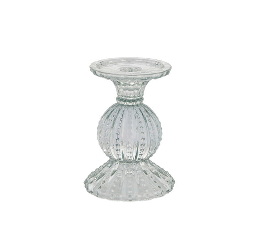 Candelabro Silva Iceberg Verde, Al 13,5 cm. - DECOR PETIT