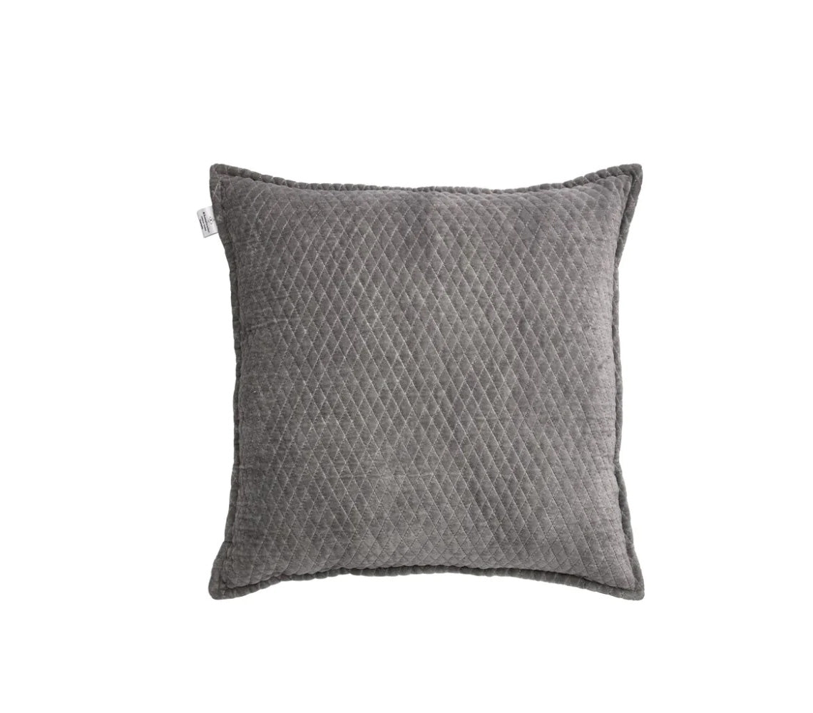 Freya Grey Cushion, 50x50 cm. - DECOR PETIT