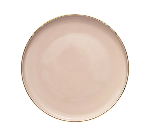 Juego de 6 Platos de Cena Clara, Rosa - DECOR PETIT