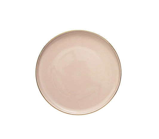 Juego de 6 Platos de Almuerzo Clara, Rosa - DECOR PETIT