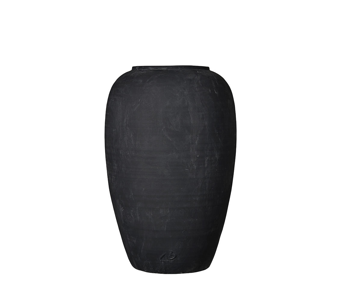 Catia Antique Black Decor Vase, H55 cm. - DECOR PETIT