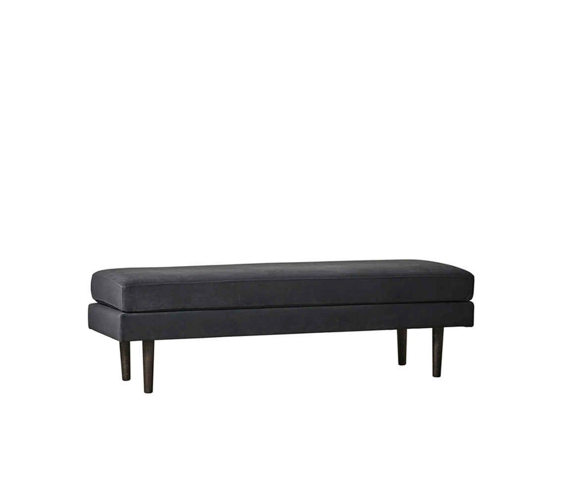 Ella Dark Grey Bench - DECOR PETIT