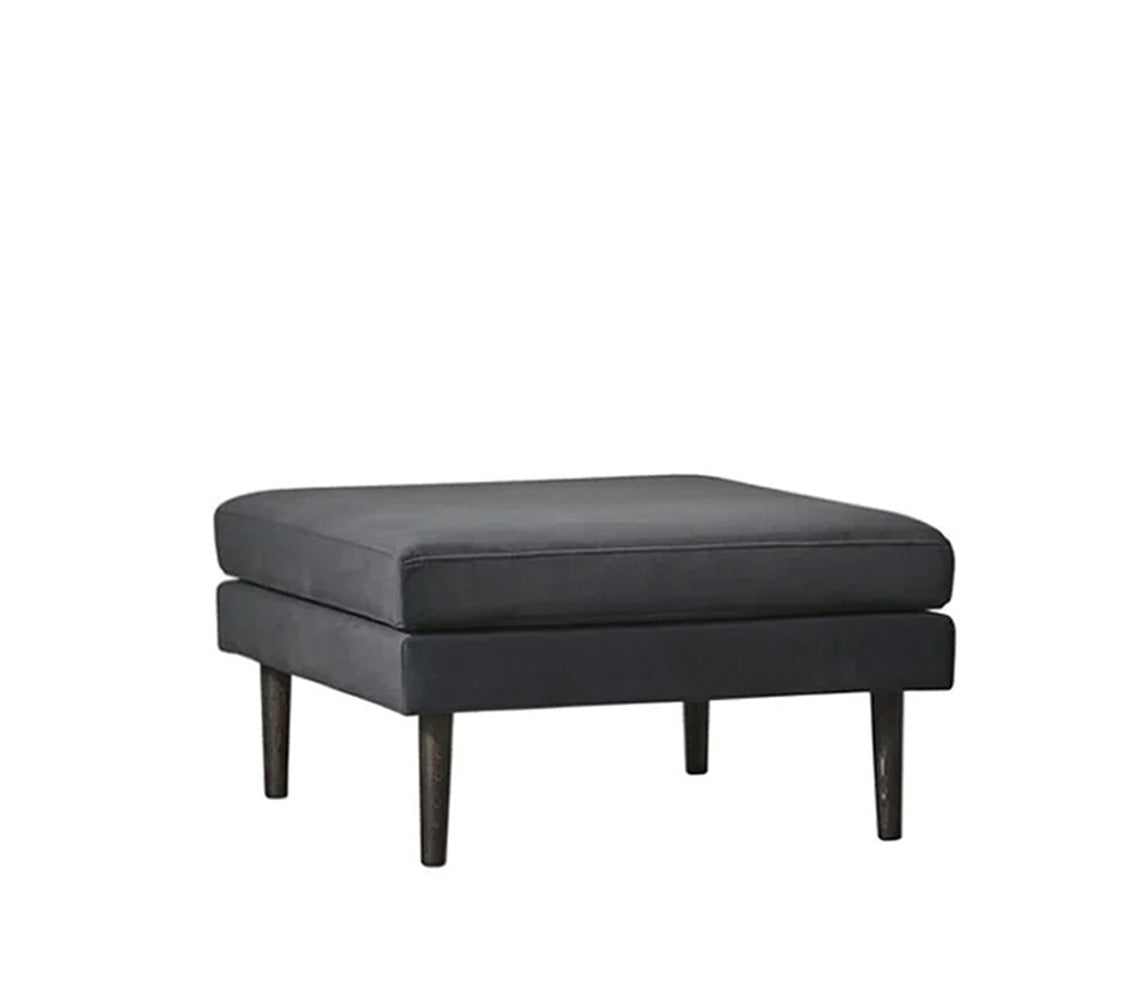 Ella  Dark Grey Pouf - DECOR PETIT