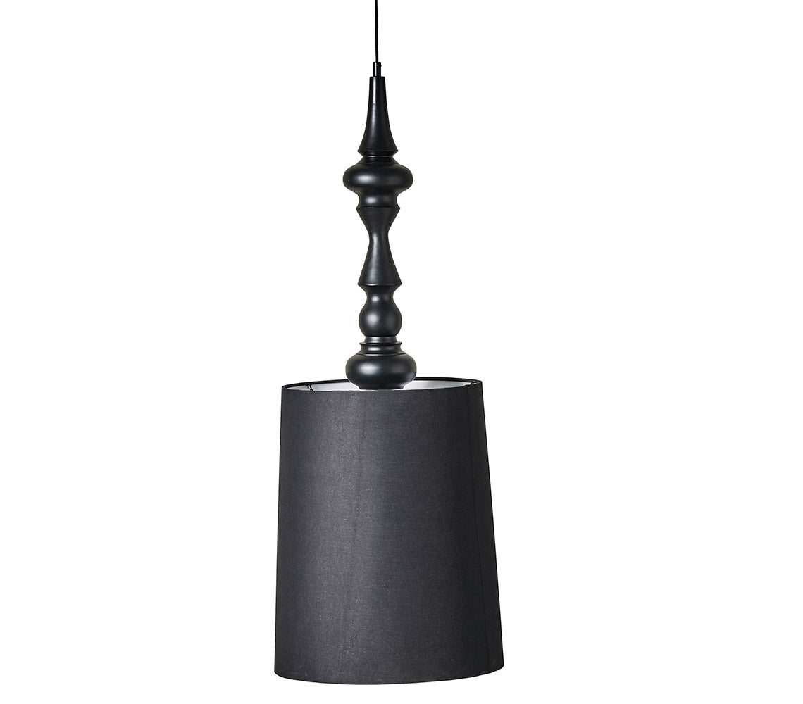 Lampe à suspension Sofine, noire - DECOR PETIT