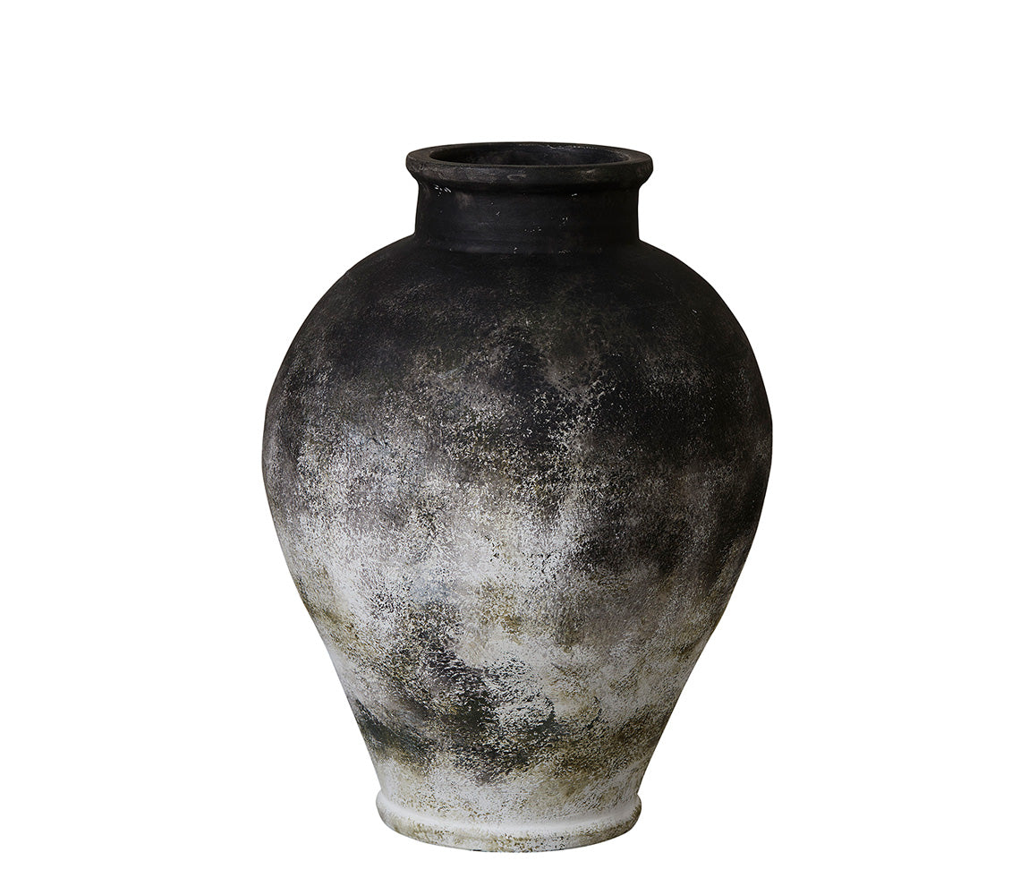 Vase Noir Antique Anna, H48 cm. - DECOR PETIT