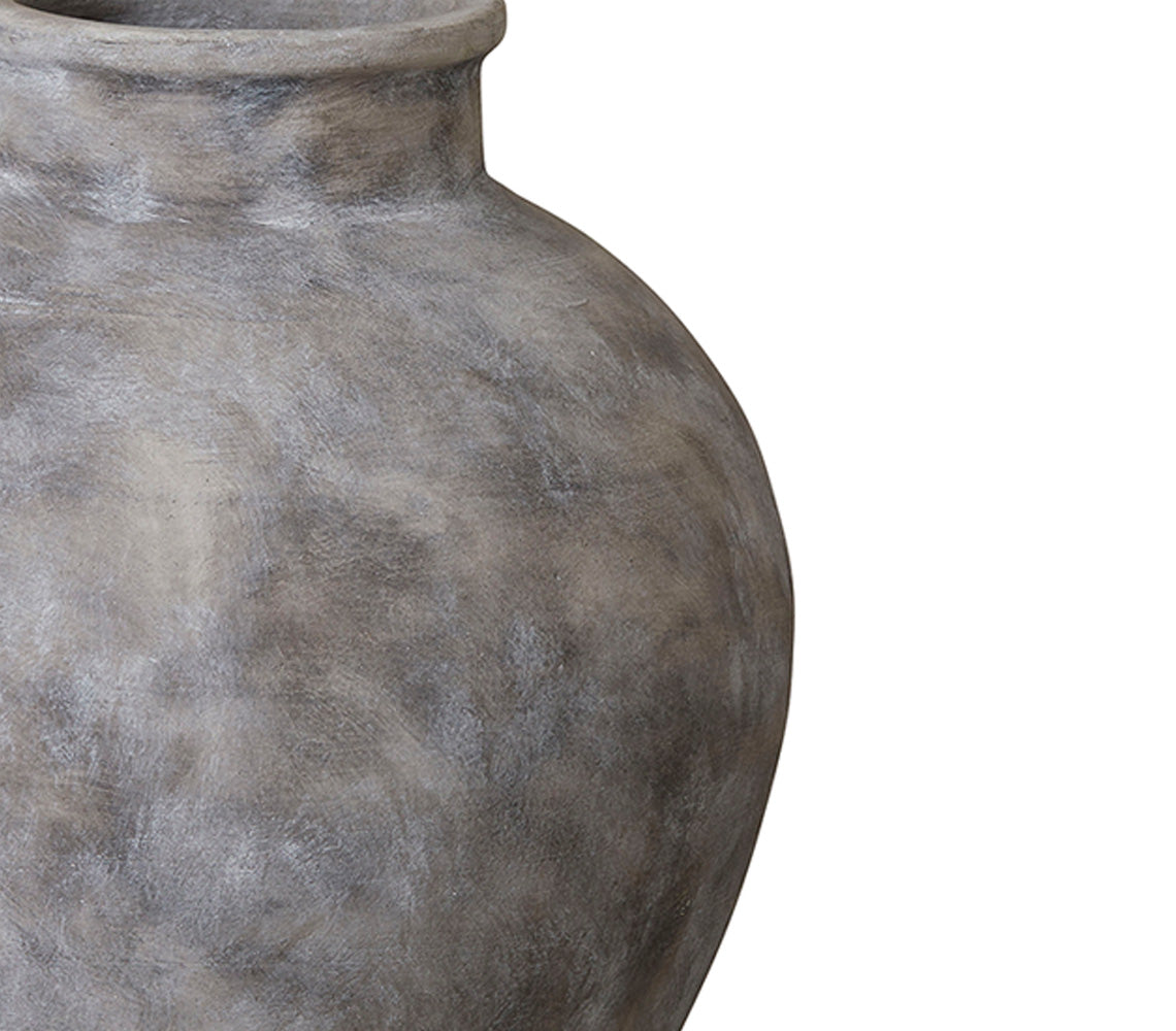 Vase Gris Antique Anna, H48 cm. - DECOR PETIT