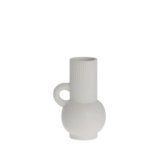 Anine White Vase - DECOR PETIT