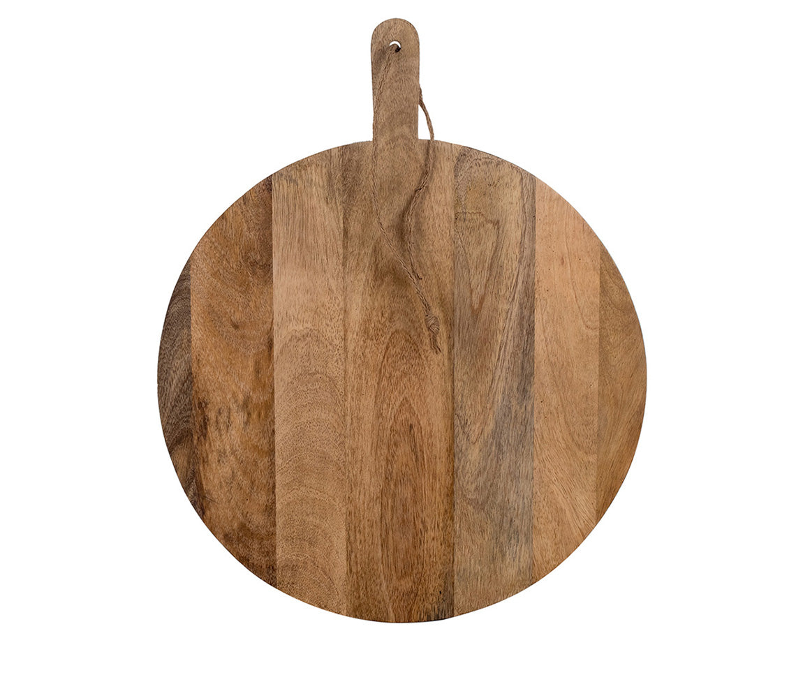 Rundes Schneidebrett aus Holz, L51 cm. - DECOR PETIT