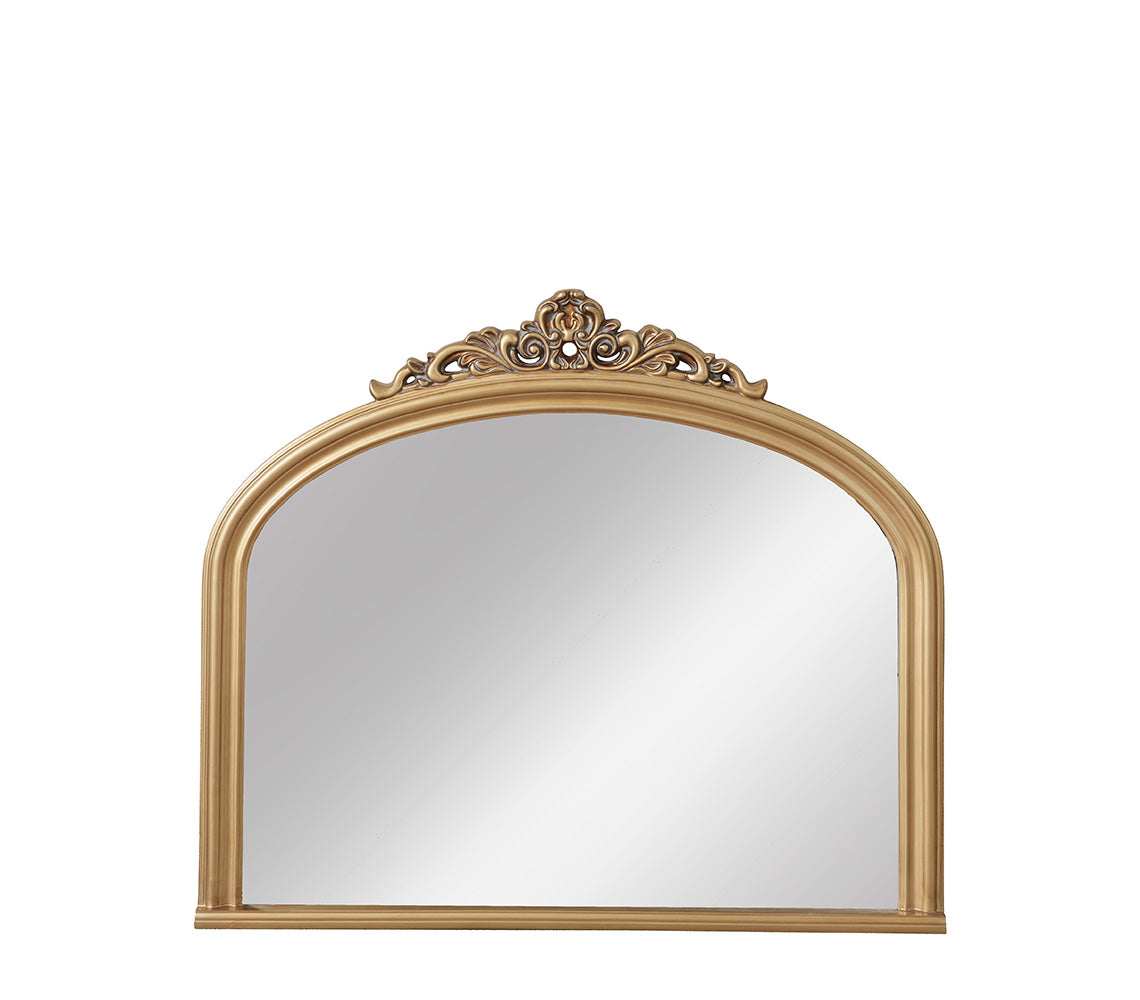 Halene Light Gold Mirror, 108x91 cm. - DECOR PETIT