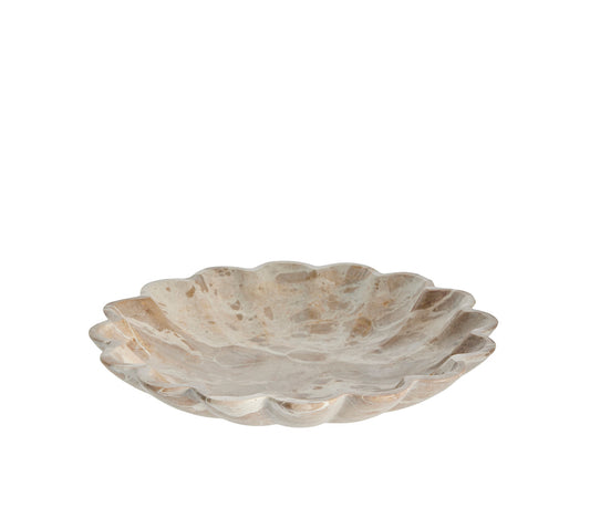 Ellia Decorative Bowl, Linen - DECOR PETIT