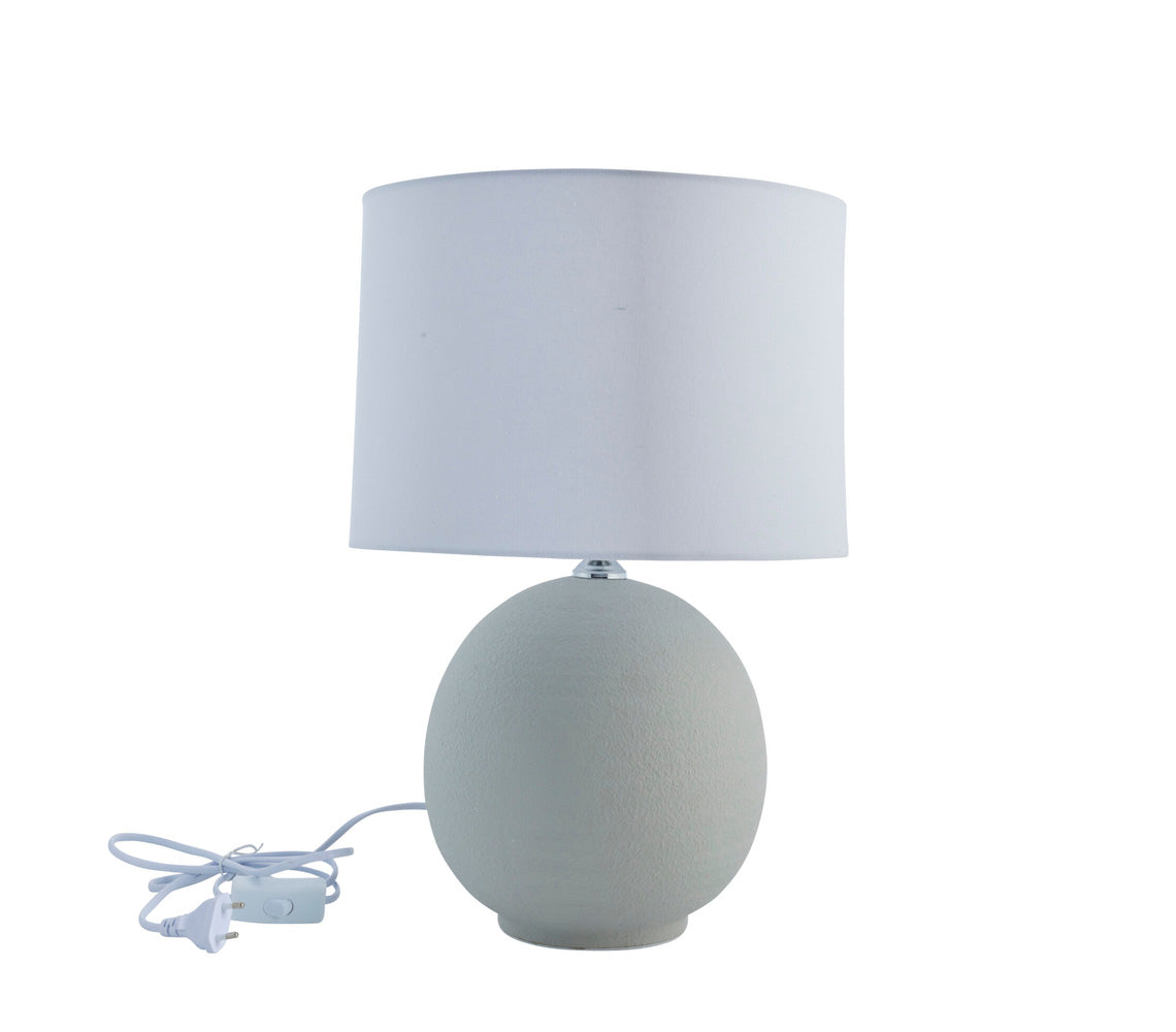 Lampe de table Sienna gris argenté - DECOR PETIT