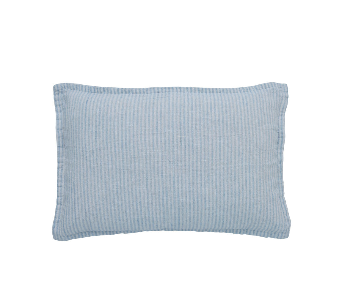 Fiona Blue Cushion, 60x40 cm. - DECOR PETIT