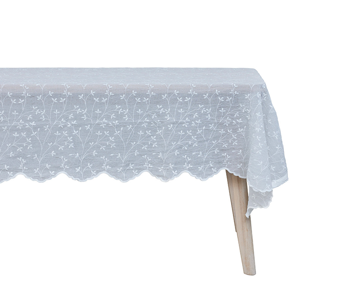 Nappe en lin Eloise, 160x320 cm. - DECOR PETIT