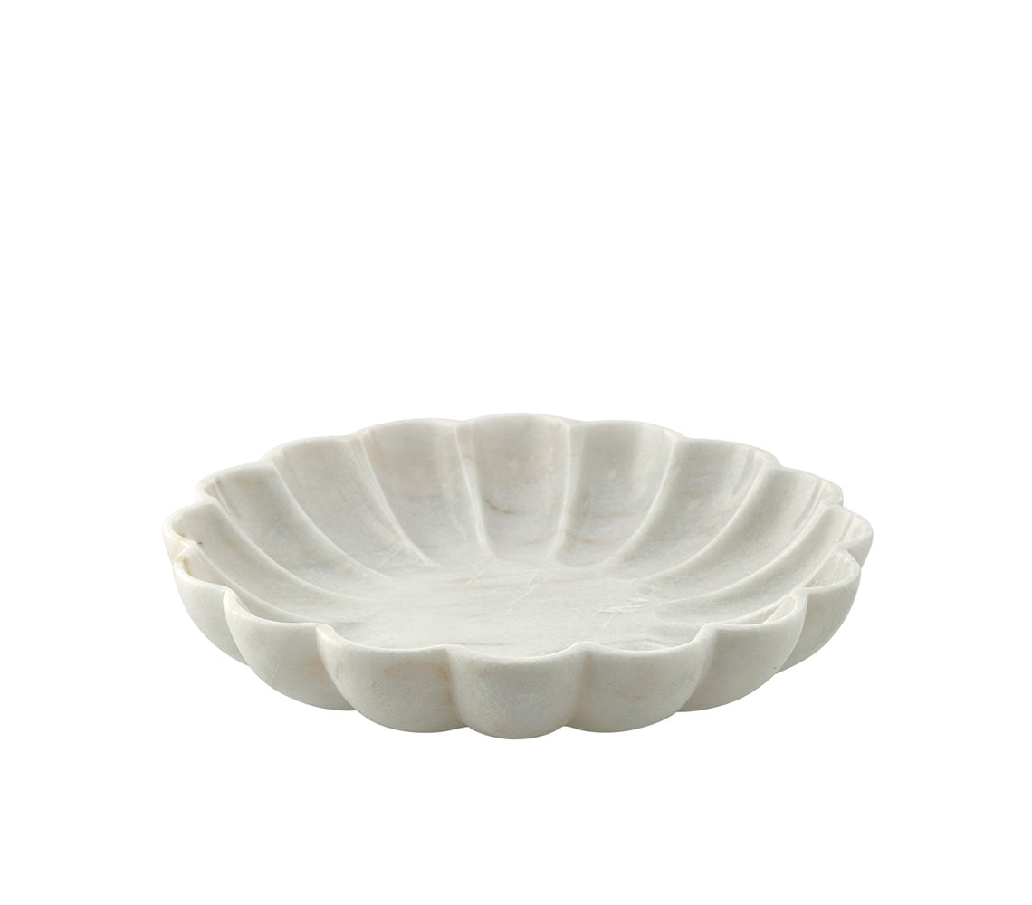 Cuenco Decorativo Ellia, Blanco - DECOR PETIT